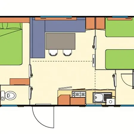 Mobil 6 Place A 900 Metres De La * Agde